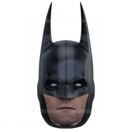 Copy of Detective 7.43 Bat Cowl - AK Game 3D Model