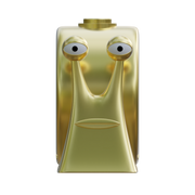 Golden Den Den Mushi (Transponder Snail) - 3D File