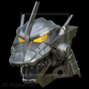 Mecha Godzilla Mask 3D Model