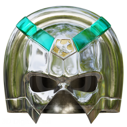 Accurate American - Sonic Helmet 3D Model
