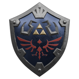 Hylian Shield 3D Model