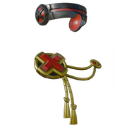 Elegant Eye Cyclops visor and cloak pins