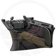 OWK dark space wizard Helmet 3D model