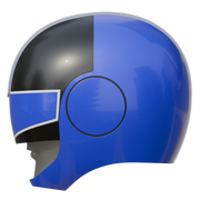 Time Force Blue Ranger Helmet 3D Model