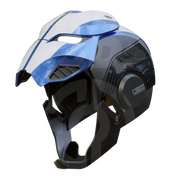 Walsh3D / Vek3D SRT-1 Barracuda Helmet 3D Printable Model