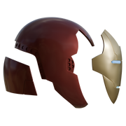 Iron Man Armored Adventures Helmet 3D model