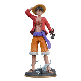 Rubber Man Wano Life Size Statue File