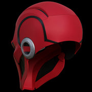 Red Hood Dark Legion Helmet 3D Model