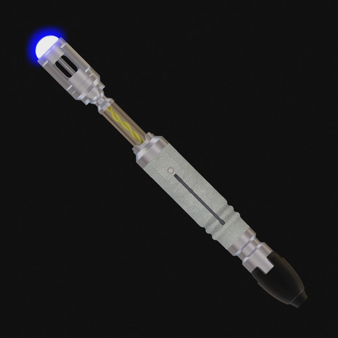 10th Doctor Who Sonic Screwdriver - 3D Print Model – Wireframe