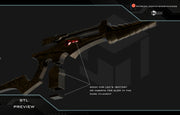 Predator badlands rifle