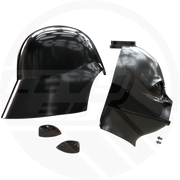 Episode 4 Black Space Villain Helmet 3D Model