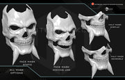 Green Arrow Absolute skull mask
