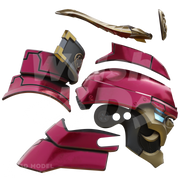 Samurai Iron Rival Helmet [3D Print Model]
