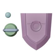 Legendary Shield - The Rising of the Shield Hero 3D Model