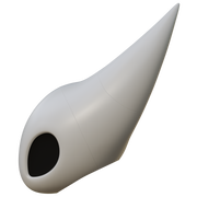 VEK3D Silksong Hornet Helmet File