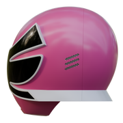 VEK3D Pink Ranger PRS Helmet File