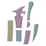 Honorblade of the Herald Jezrien 3D Model