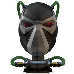 Bane mask with stand