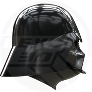 Episode 4 Black Space Villain Helmet 3D Model