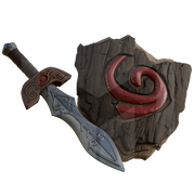 Zelda remastered Kokiri sword and Deku shield