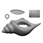 Magic Conch Shell 3D Model