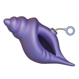 Magic Conch Shell 3D Model
