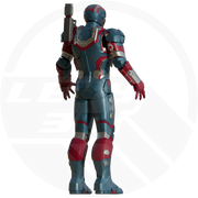 Patriot/Machine Mk 2 Full Suit Motorized Gun 3D Model
