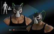 Bane body display for 1:1 scale helmet and mini display piece