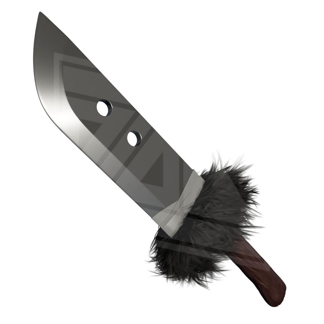 Slaughter Demon 3D Model – Wireframe