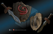 Zelda remastered Kokiri sword and Deku shield