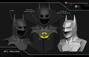 The Batman 1989 cowl - 1:1 scale display piece