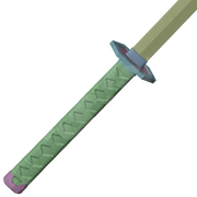 Anime Water Katana 3D Print Model