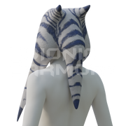 Alien Head Tails & Armor Set 3D Model