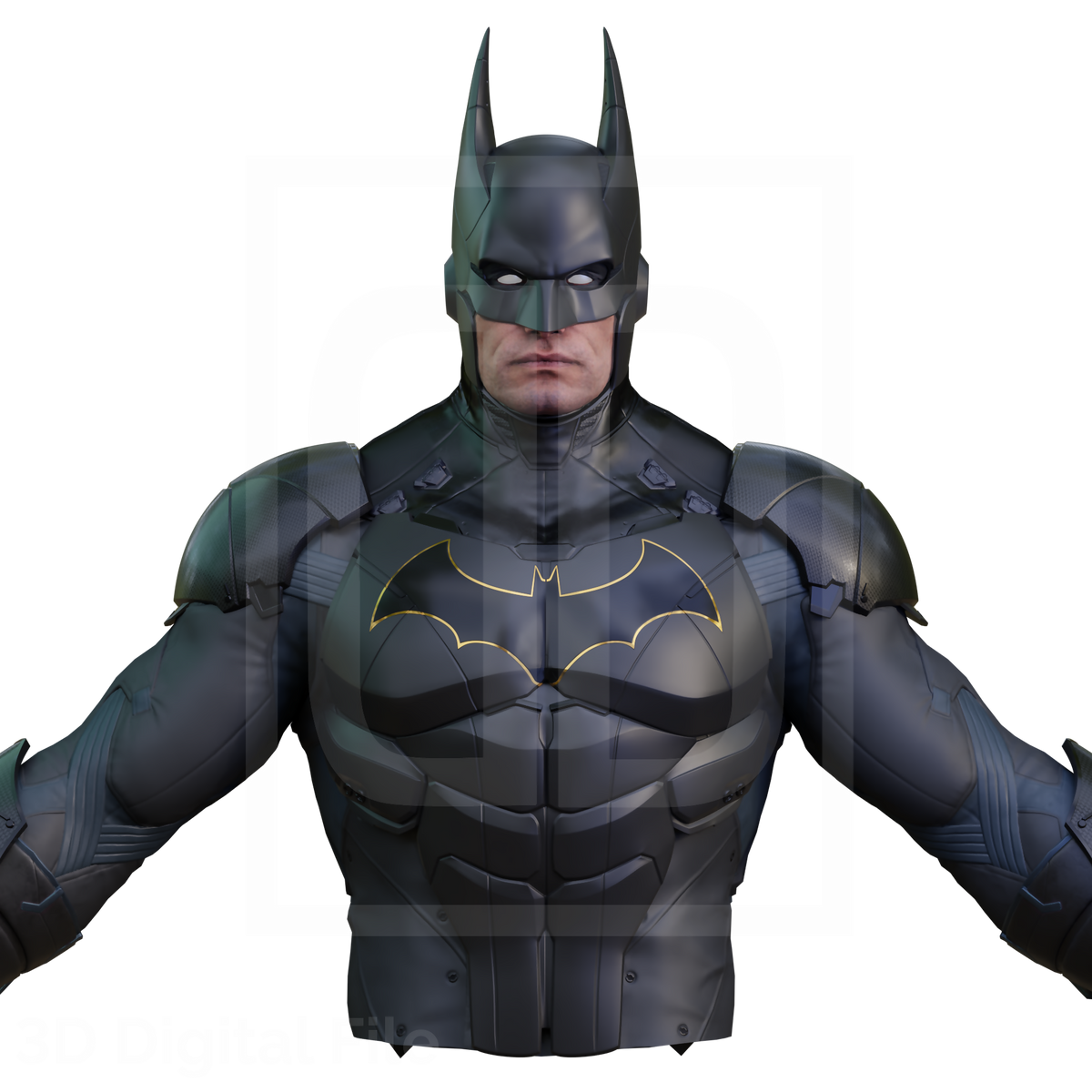 Tactical Bat Armor - SS 3D Models – Wireframe