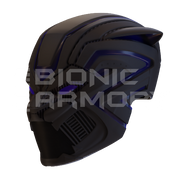 Dark Cat Shadow Helmet 3D Model