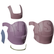 3D printable Galaxy Guardian Helmet STL File - JP3D