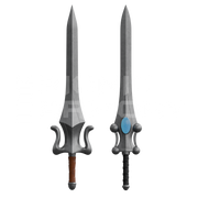He-Man & She-Ra Sword Set 3D Model