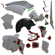 Transforming Gundam Banshee [RX-0 Unicorn] Helmet [3D Print Model]