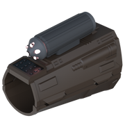 Holoprojector Vambrace with accessories