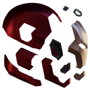 Ironman Mark 45 V2 Helmet 3D Print Model