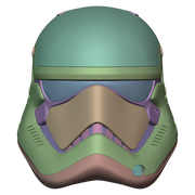 Episode VIII First Order Stormtrooper Helmet 3D Print Model