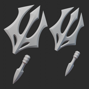 Aquaman Trident - Injustice 2 3D Print Model