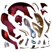 Destroyed Ironman Mark 50 3D Print Model