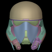 Early Concept First Order Stormtrooper 3D Print Model