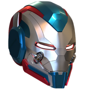 Iron Patriot mk 2 helmet 3D Model