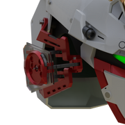 Transforming Gundam RX-0 Unicorn V2 Helmet 3D Printable Model