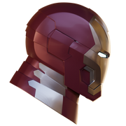 Motorized Walsh3D Ironman Mark 42 / 43 V2 Helmet 3D Print Model