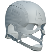 Captain America Helmet 3D Model