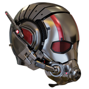 Motorized Walsh3D Antman Mark 1 Helmet 3D Print Model