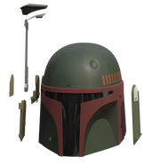 Star Wars Book of Boba Fett inspired Helmet 3D file